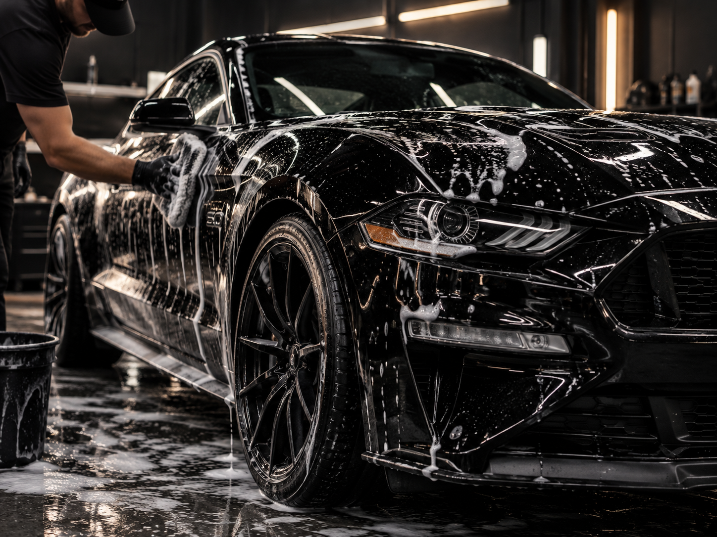 Exterior automotive detailing