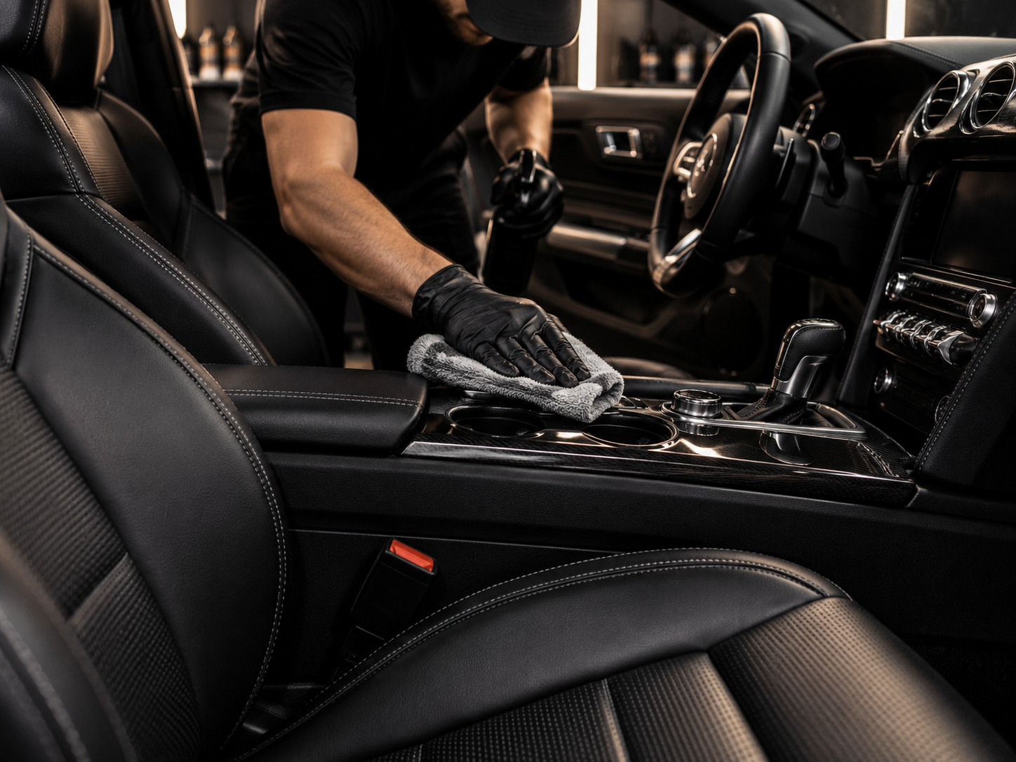 Premium automotive interior detailing
